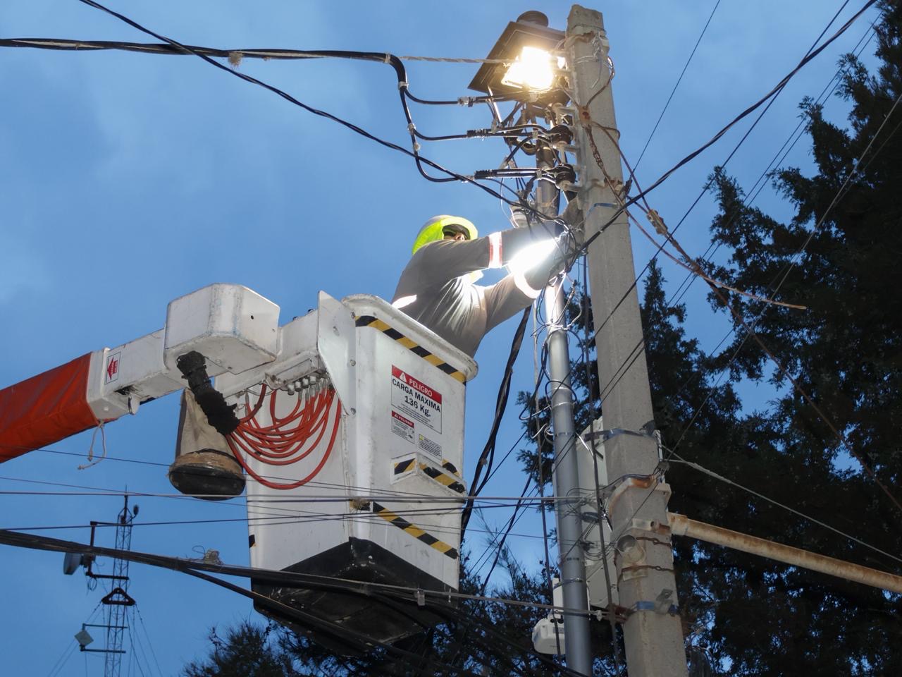 Modernizan con luminarias LED Barrio del Alto en Puebla
