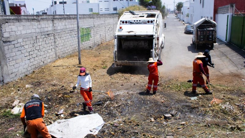 Realiza municipio de Puebla trabajos preventivos en barranca Río Zapatero por lluvias