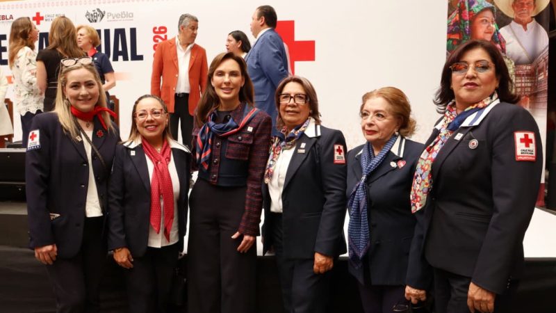 Inicia en Puebla colecta anual de la Cruz Roja Mexicana