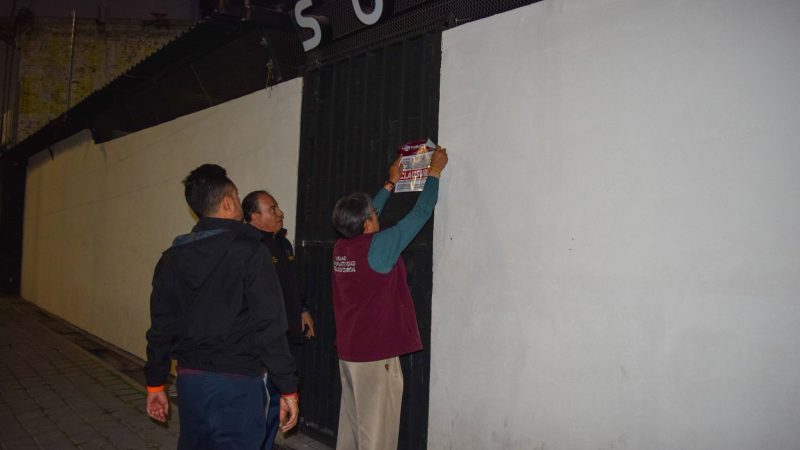 Clausuran bar Tulum en zona de CU en Puebla