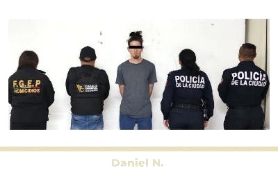 Avanza proceso penal contra Daniel “N” por homicidio calificado en Puebla capital