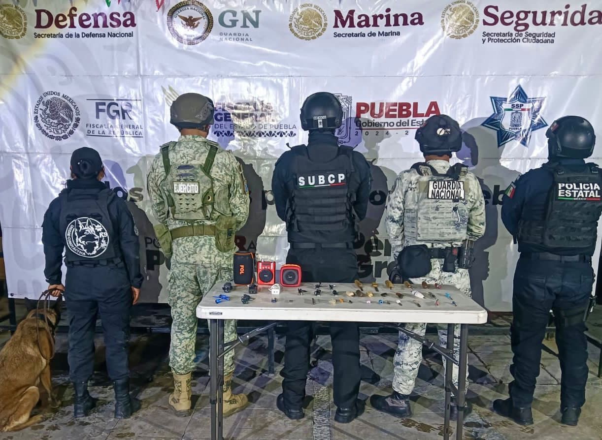 Realizan operativo en penal de Tehuacán; aseguran objetos prohibidos
