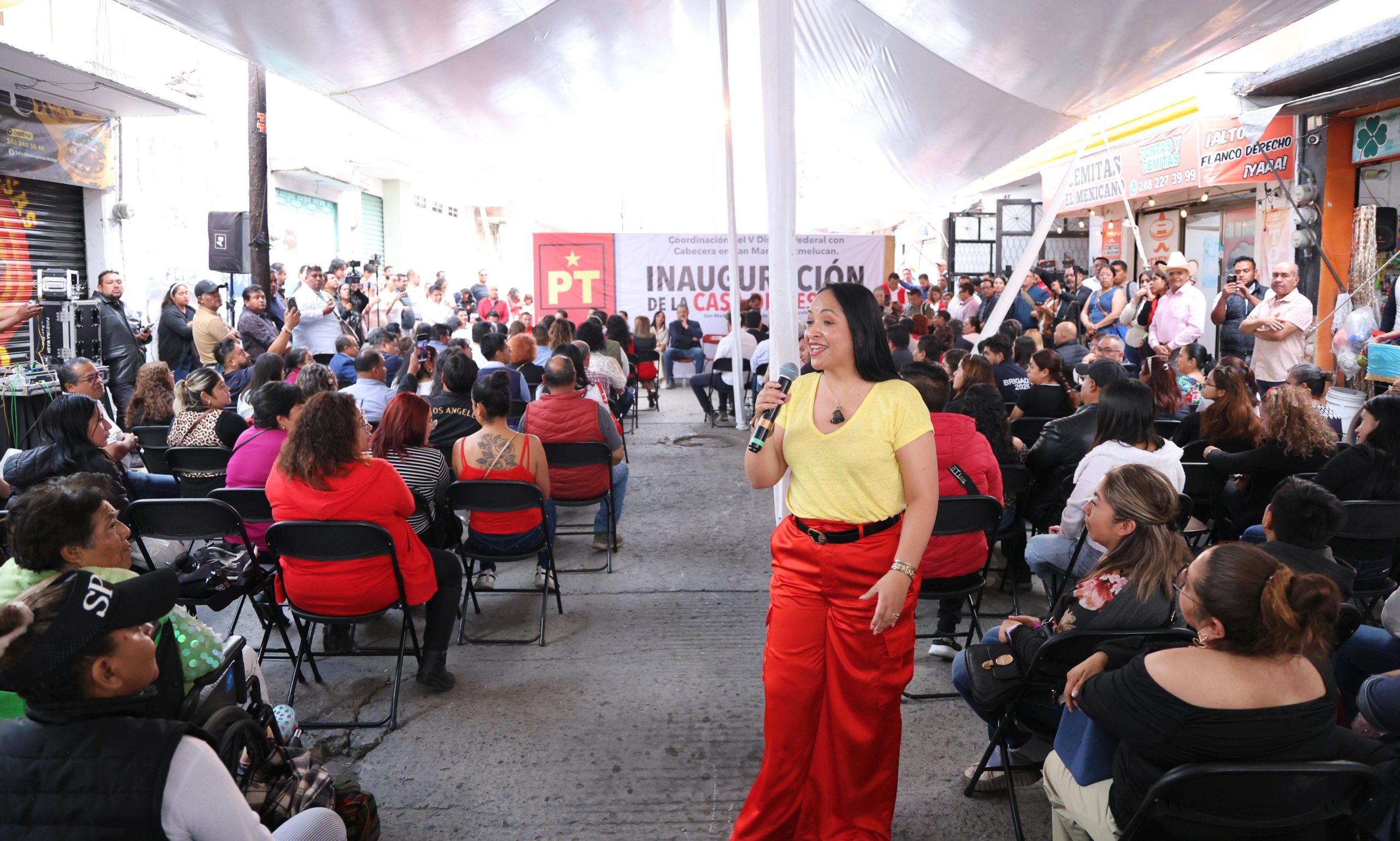 Inaugura PT de Puebla Casa de Gestión en San Martín Texmelucan