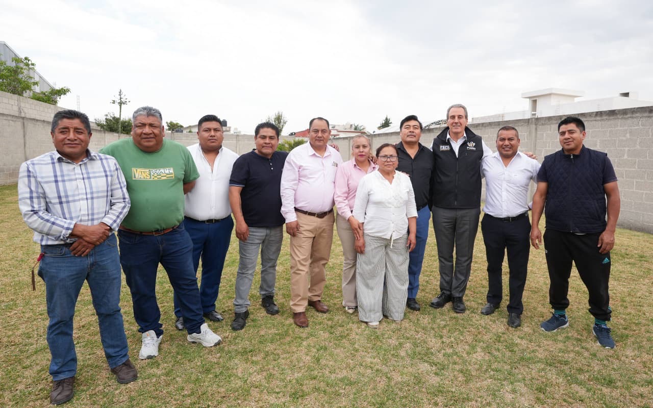 Coordina Pepe Chedraui agenda de trabajo con presidentes auxiliares de Puebla