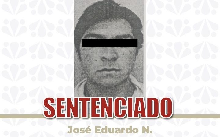 Ratifican a José Eduardo “N” condena de 50 años por secuestro exprés
