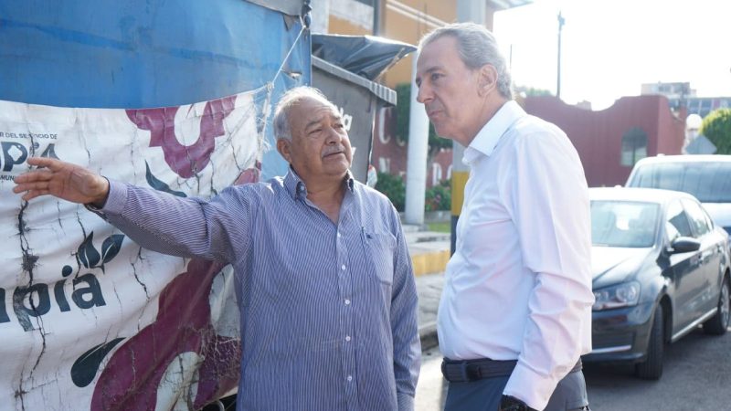Supervisa Pepe Chedraui limpieza de barrancas en Puebla